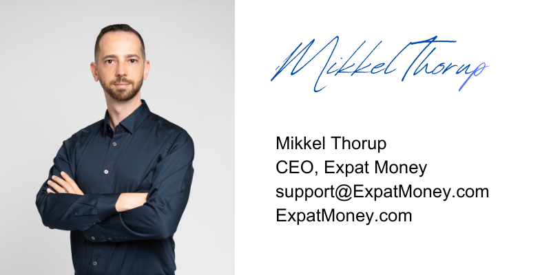 Mikkel Thorup, CEO Expat Money